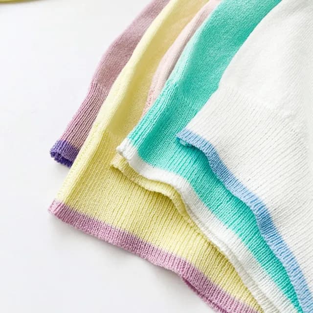 【橘魔法】撞色滾邊針織外套(長袖外套 開衫 薄外套 秋裝 女童 男童 中性款 童裝 兒童)