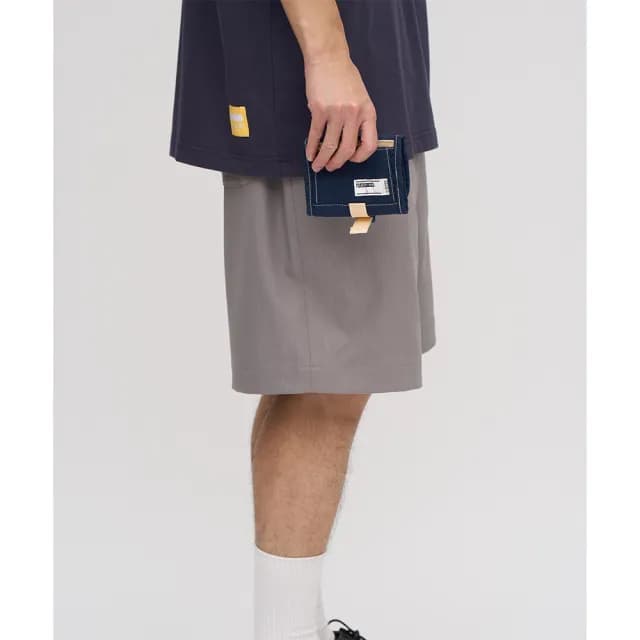 【plain-me】三褶一身旅行錢包 PLN3042(三摺短夾 短夾 零錢包 小包 旅行包 魔鬼氈)