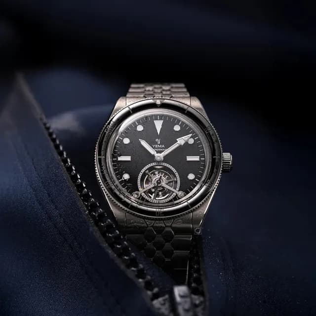 【YEMA】野馬 自製機芯 Superman Tourbillon CMM.31 限量版陀飛輪 機械錶(12.25.31.66.TE.MT)