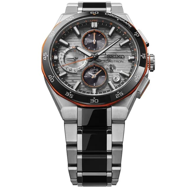 【SEIKO 精工】ASTRON 未來主義 GPS衛星定位雙時區鈦金屬手錶 禮物 送禮 推薦(SSH183J1/5X83-0AS0N)