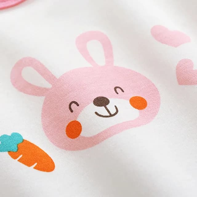 【橘魔法】滾邊卡通長袖上衣(中性款 童裝 兒童 女童)