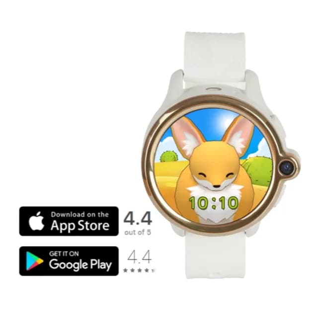 【Fennec】小狐狸兒童智慧手錶2代(電話手錶/定位手錶/智能手表- 防水、電話、視訊通話、GPS、台灣製造)