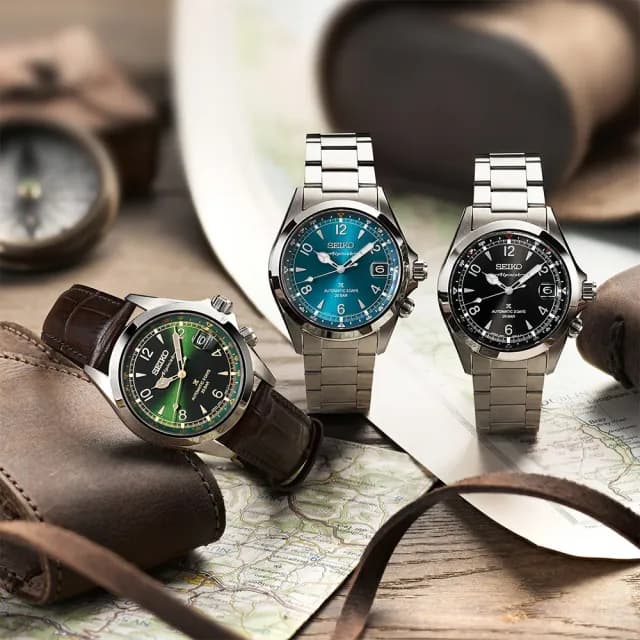【SEIKO 精工】Prospex Alpinist 登山者 三日鍊 200米潛水機械錶 禮物 送禮 推薦(SPB503J1/6R55-00P0B)