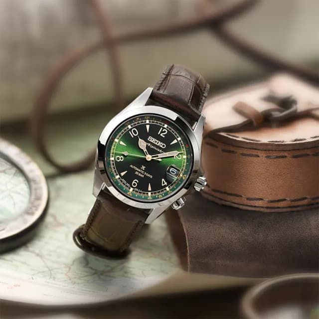 【SEIKO 精工】Prospex Alpinist 登山者 三日鍊 200米潛水機械錶 禮物 送禮 推薦(SPB507J1/6R55-00P0G)