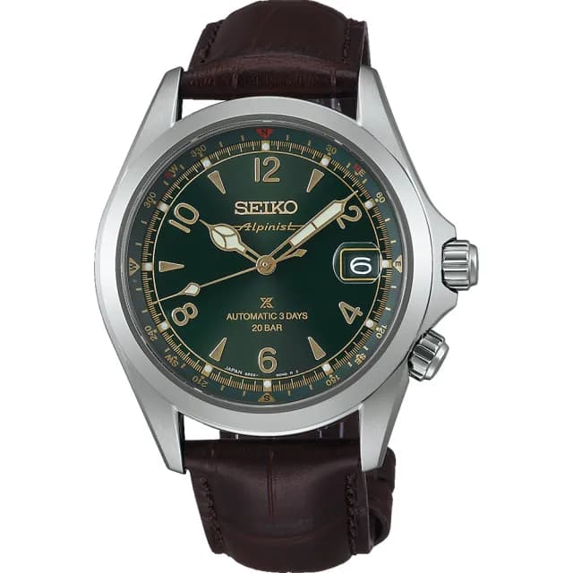 【SEIKO 精工】Prospex Alpinist 登山者 三日鍊 200米潛水機械錶 禮物 送禮 推薦(SPB507J1/6R55-00P0G)