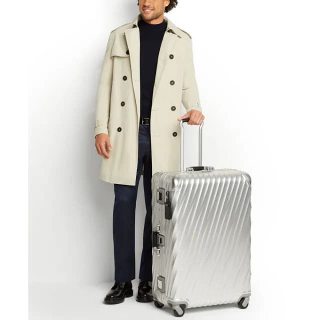 【TUMI】19 Degree Aluminum 國際長程航線 30 吋鋁合金行李箱 - 紋理胭脂色(TUMI 官方旗艦店)