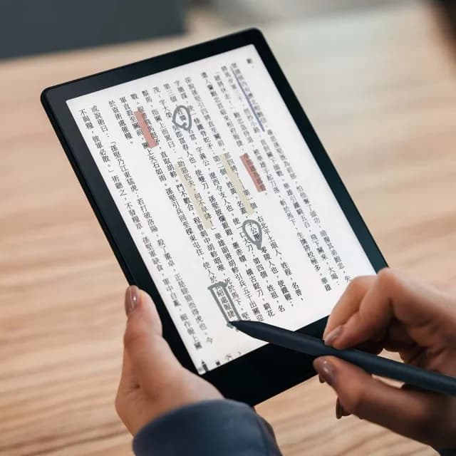 【MEEBOOK】M8C 7.8 吋彩色電子閱讀器觸控筆套組(黑色)