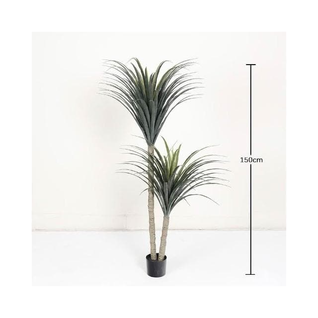 含稅免運 破損包賠 仿真龍血樹大型落地假綠植盆栽室內客廳裝飾擺件龍舌蘭假植物造景