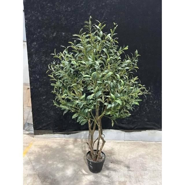 含稅免運 破損包賠 北歐室內外仿真植物綠植橄欖樹盆栽客廳家居裝飾品擺件