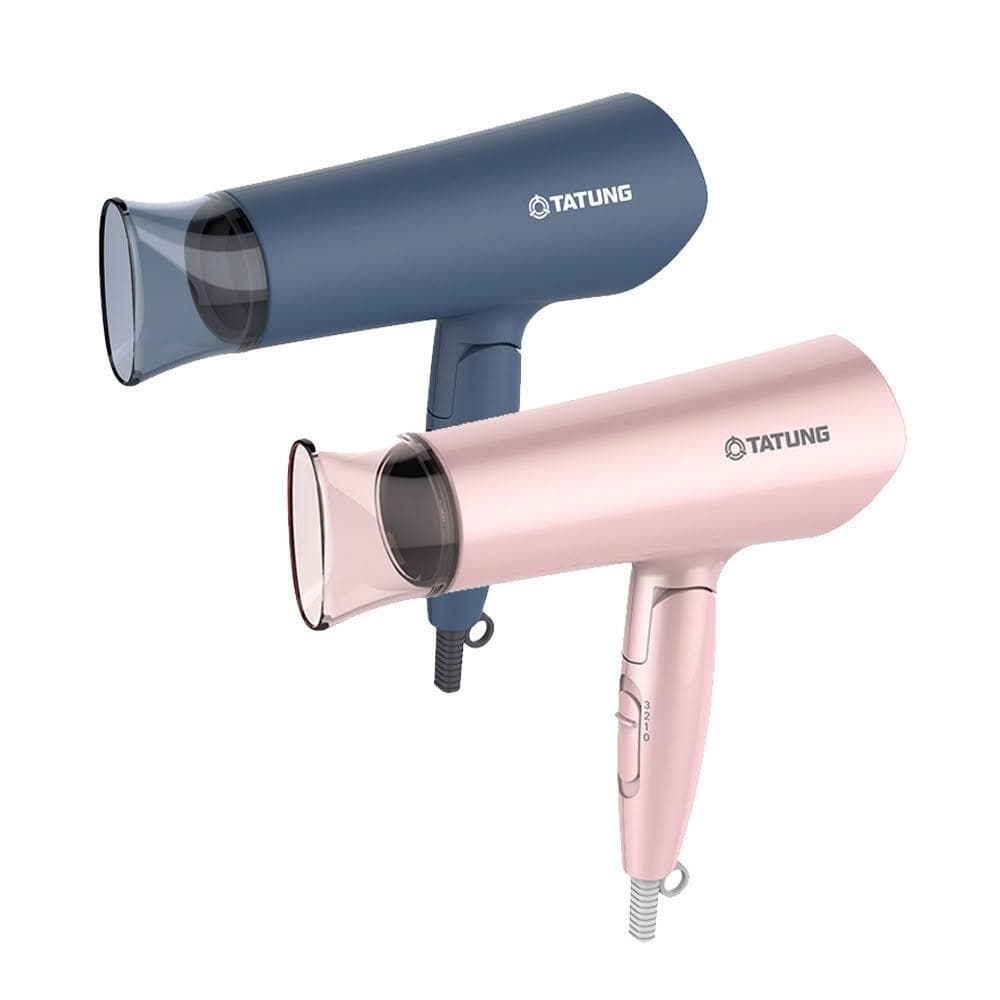 【TATUNG 大同】負離子吹風機 /台 THD-D1200AIB 深海藍、THD-D1200AI 玫瑰金