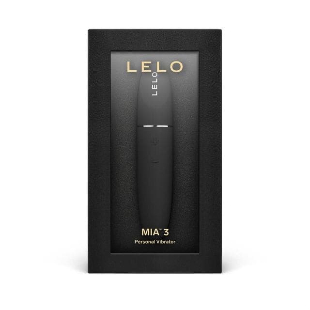 【LELO】Lelo Mia 3 口紅陰蒂震動器 黑色 情趣用品 自慰器 跳蛋 按摩棒 交換禮物