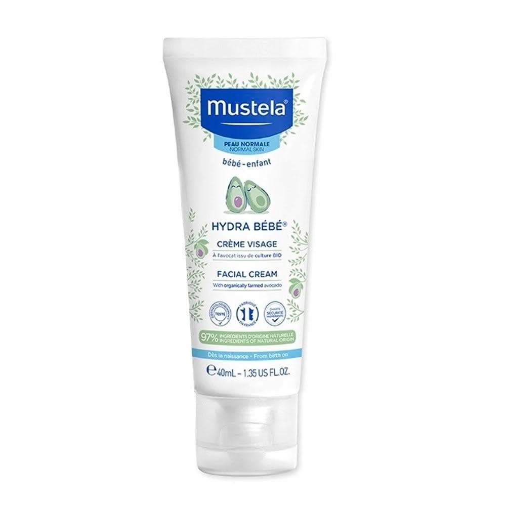 【Mustela 慕之恬廊】慕之幼潤面乳霜40ml 寶寶臉部乳液/嬰兒臉部專用(寶寶共和國)