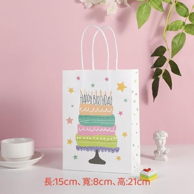 生日禮物袋 生日分享禮 幼稚園禮物 彩繪手提袋 著色手提袋 彩繪環保袋 卡通彩繪袋 DIY手提袋 生