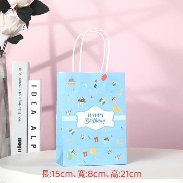 生日禮物袋 生日分享禮 幼稚園禮物 彩繪手提袋 著色手提袋 彩繪環保袋 卡通彩繪袋 DIY手提袋 生