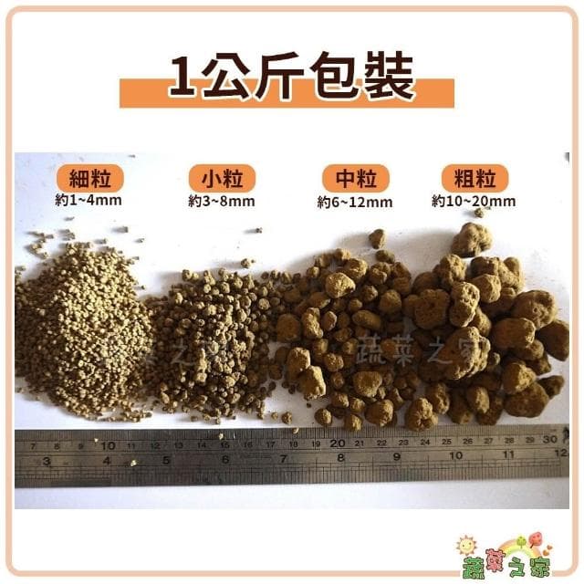 【蔬菜之家】赤玉土1公斤、1公升分裝包-顆粒越細容量越少 土壤 扦插 土壤裝飾 盆景 水生植物 多肉 盆栽用