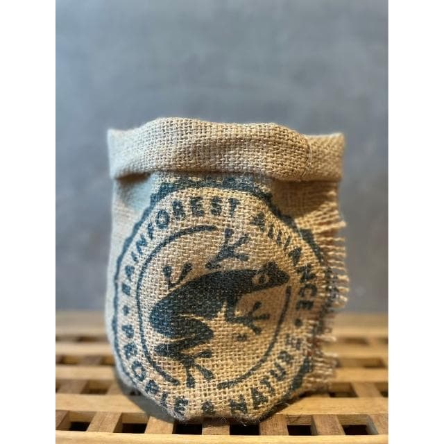 《斑啾植選》植栽盆套(小)|咖啡豆麻布袋|環保再生|盆栽裝飾|多肉植物|觀葉植物