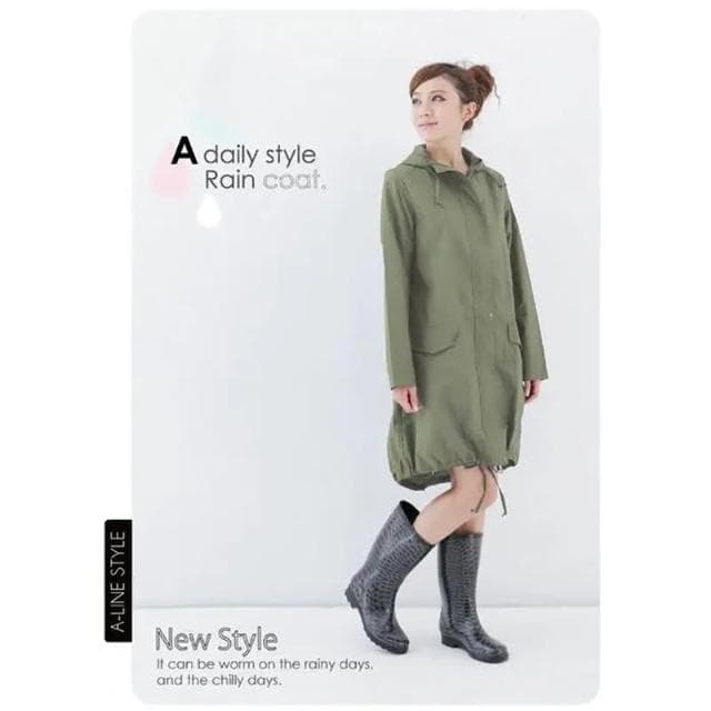 現貨🇯🇵日版 時尚 雨衣 風衣 輕便 透氣 日本 杜邦 Teflon 抗UV 防水 雨披 旅遊 出國 小孩 遊樂園 收納 交換禮物