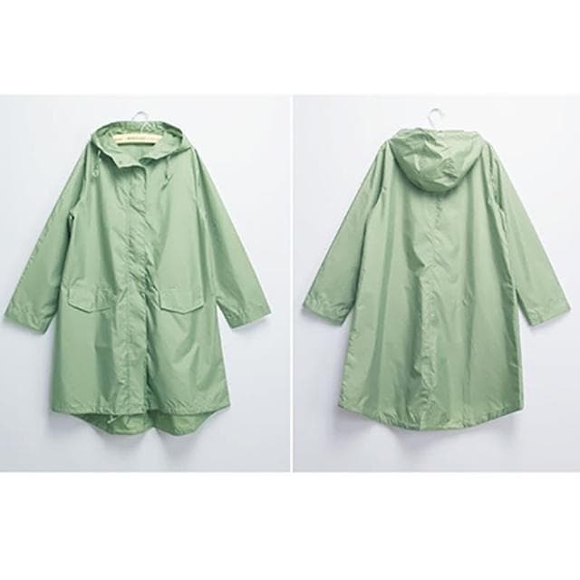 現貨🇯🇵日版 時尚 雨衣 風衣 輕便 透氣 日本 杜邦 Teflon 抗UV 防水 雨披 旅遊 出國 小孩 遊樂園 收納 交換禮物