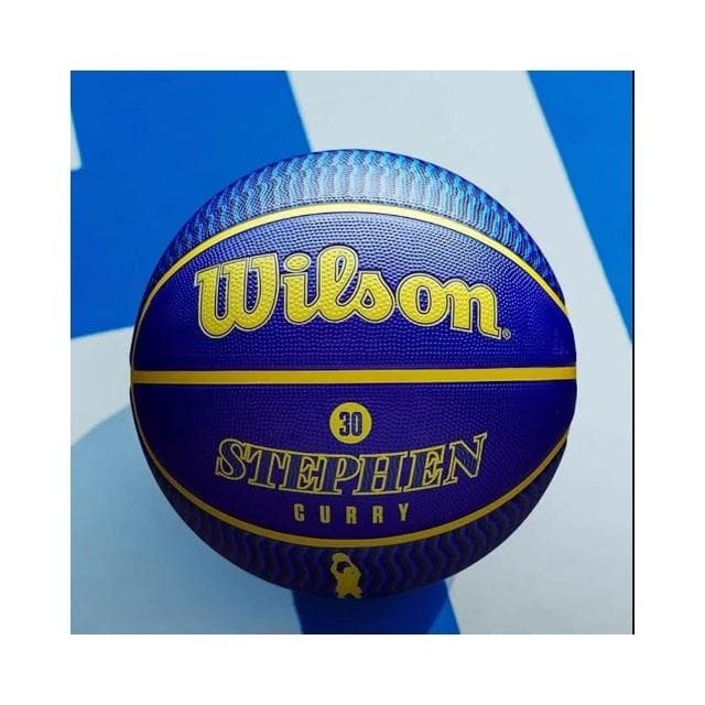 正版Wilson球星系列籃球 詹姆士 KD 杜蘭特 curry 庫里籃球 室外籃球 國小生日禮物【R87】
