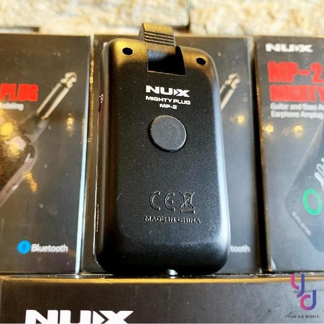 【NUX】Nux Mighty Plug MP02 電吉他 電木吉他 貝斯 攜帶型 藍芽音箱 效果器 公司貨(nux 電 木 吉他 bass 音箱 錄音介面)