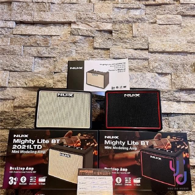 【NUX】Nux Mighty Light BT MKII 電吉他 攜帶型 藍芽音箱 內建鼓機 公司貨(nux 樂器 電 木 吉他 音箱)