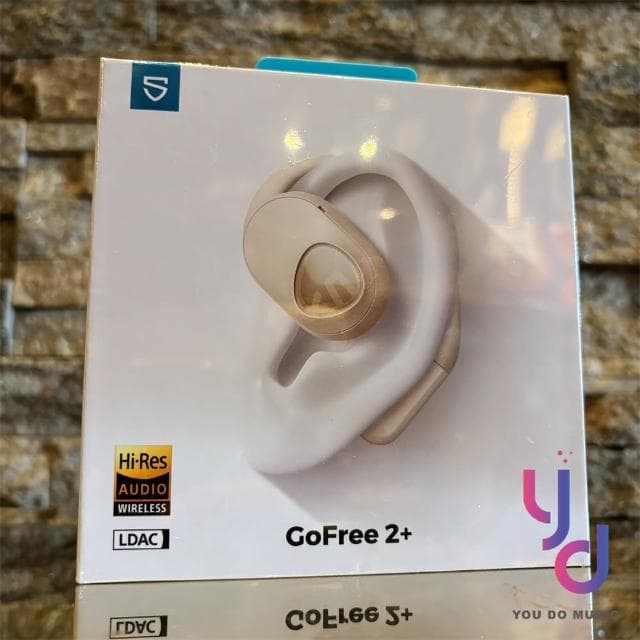 SOUNDPEATS GO Free 2+ 真無線 開放式 藍牙 耳機 IPX5 防水 遊戲模式 APP 公司貨〔黑/米白〕