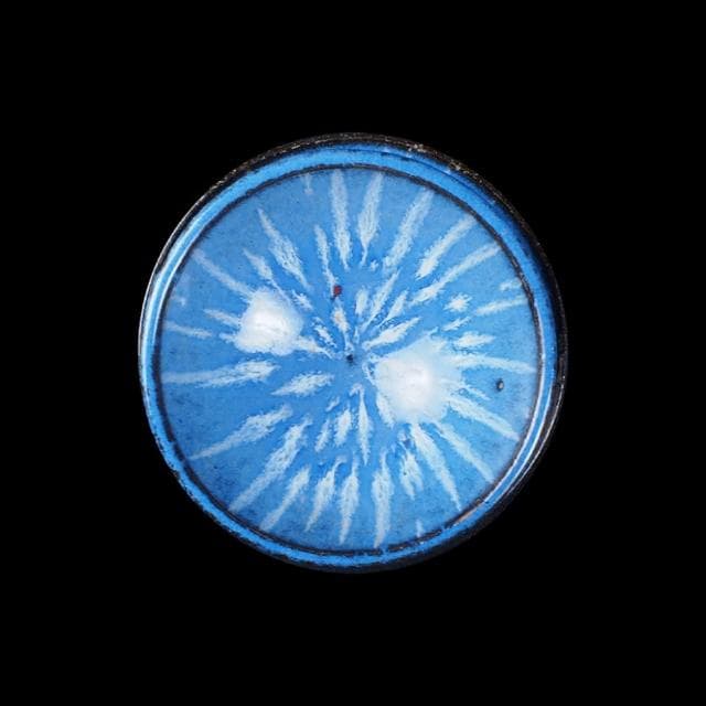 《博古珍藏》宋 建窯寶石藍釉茶盞碗托 早期收藏 老件茶杯瓷器 建盞文物