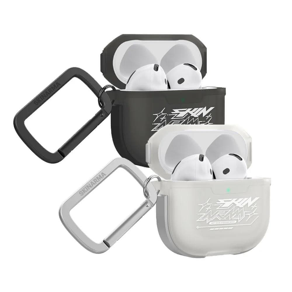 魔比歐 Kinzoku 塗鴉藝術耳機收納保護套 AirPods 第4代 ( AirPods 4 附掛鉤 無線耳機保護套 藍芽耳機保護殼 )
