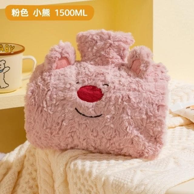 冰熱兩用 雙層熱水袋 熱水袋 熱敷袋 雙層熱水袋 暖宮袋 暖手袋 可愛熱水袋 不漏水(熱水袋 熱敷袋 暖宮袋 熱敷袋月經 暖暖包)