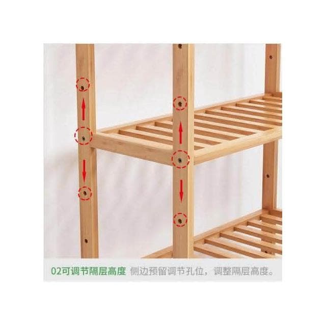 花架陽台落地式花架室內花架盆栽架花盆架園藝花架植物架陽台花架子多層室內置物架多肉落地式客廳組裝楠竹家用裝飾花盆架