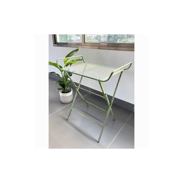 🎉特價下殺 花架 陽臺花架 落地架 鐵藝花架戶外折疊小桌子陽臺花架落地式家居綠植簡約複古花幾耐用 植物花架 盆栽架