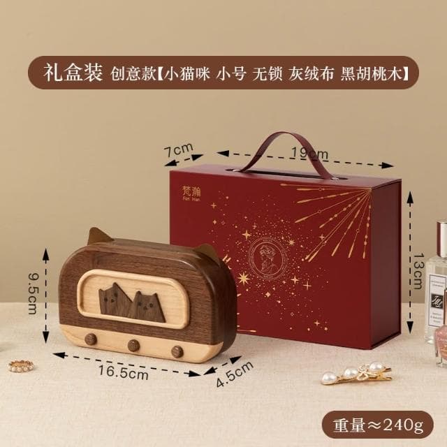 新款 儲物盒 新婚禮物送新人結婚訂婚新娘首飾盒喬遷擺件閨蜜女生生日禮物