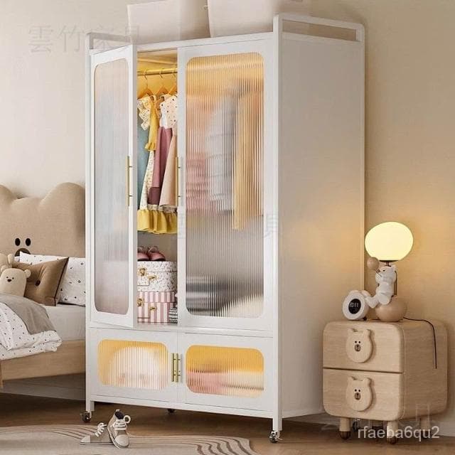 🚛免運下殺🚛 衣櫥 收納櫃 衣櫃 嬰兒收納櫃寶寶衣櫃兒童衣服儲物櫃傢用零食櫃收納櫃