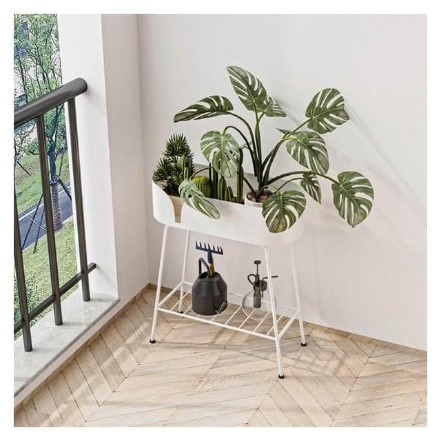 北歐陽臺鐵藝花架子網紅客廳花架置物架落地盆栽架子落地式植物架