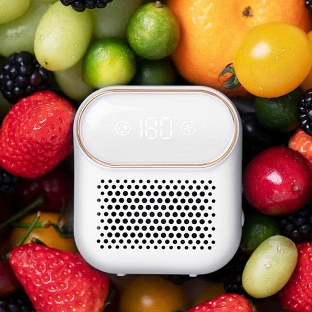 臭氧機 家用空氣淨化器 冰箱除臭器 臭氧殺菌 空氣臭氧消毒機 廚房殺菌臭氧機 臭氧殺菌 除臭去異味 (USB充電)