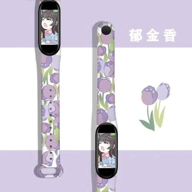 卡通彩屏智能手環手錶男女學生運動多功能手環可充電兒童表