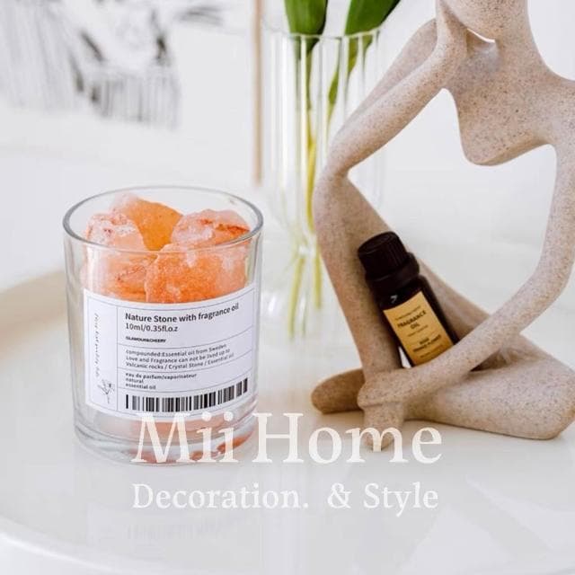 Mii厝邊 無火水晶石擴香石 水晶石香氛 擴香石禮盒 水晶擴香 擴香水晶 水晶香氛 擴香燈五行水晶情人節禮物