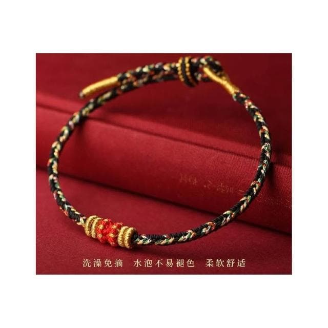 【開運堂】現貨 紫南宮過爐 3月26日 2025年手工編織手繩本命年守護神招財平安手鍊十二生肖本命佛手繩