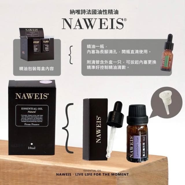 Naweis 擴香儀專用精油 油性精油 複方精油/擴香儀/水氧機/加濕器/空氣淨化機/精油 薰香 精油扣 糖糖香氛精油