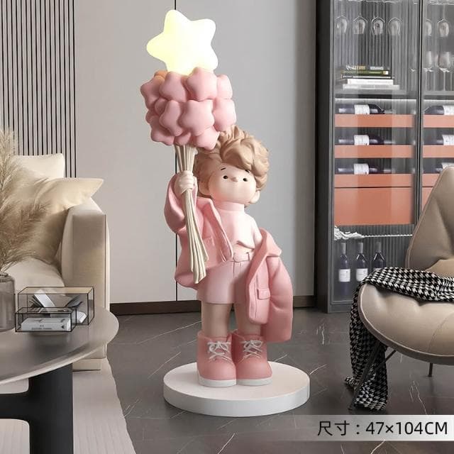 桃甜也居家生活 奶油風女孩擺飾客廳電視櫃酒櫃玄關家居裝飾品高級感生日喬遷禮物