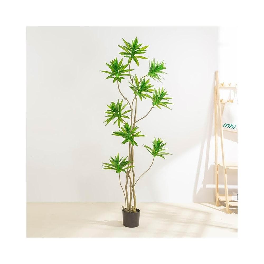 北歐ins風仿真綠植百合竹落地植物盆栽室內客廳裝飾擺件假樹盆景