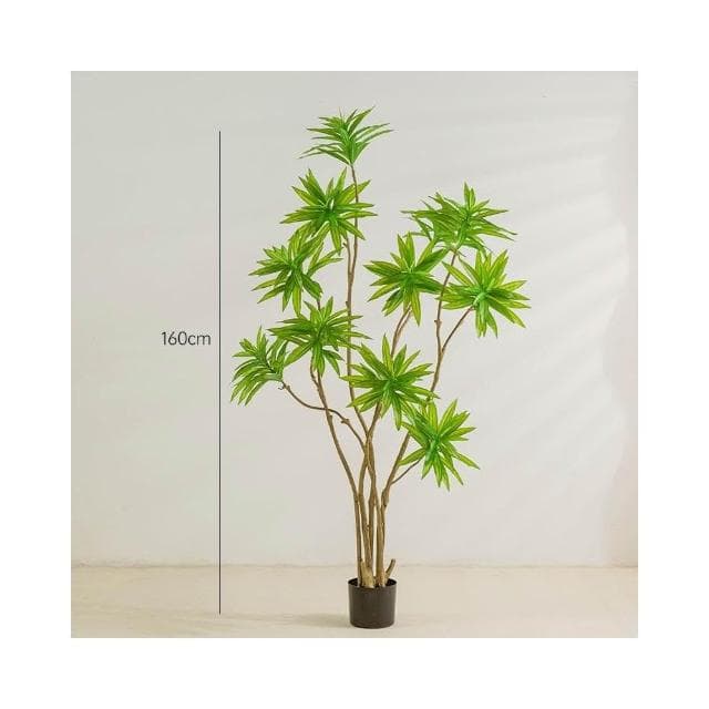 北歐ins風仿真綠植百合竹落地植物盆栽室內客廳裝飾擺件假樹盆景