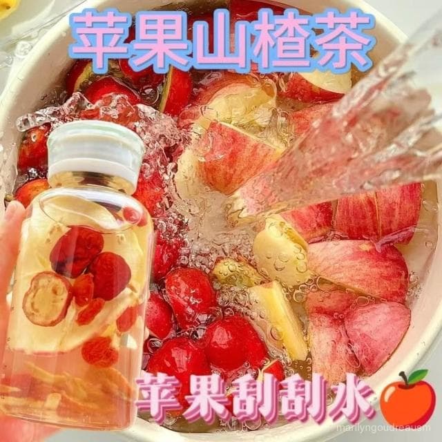 蘋果山楂紅棗茶陳皮紅棗花茶茶包水果茶茶女生泡水喝的