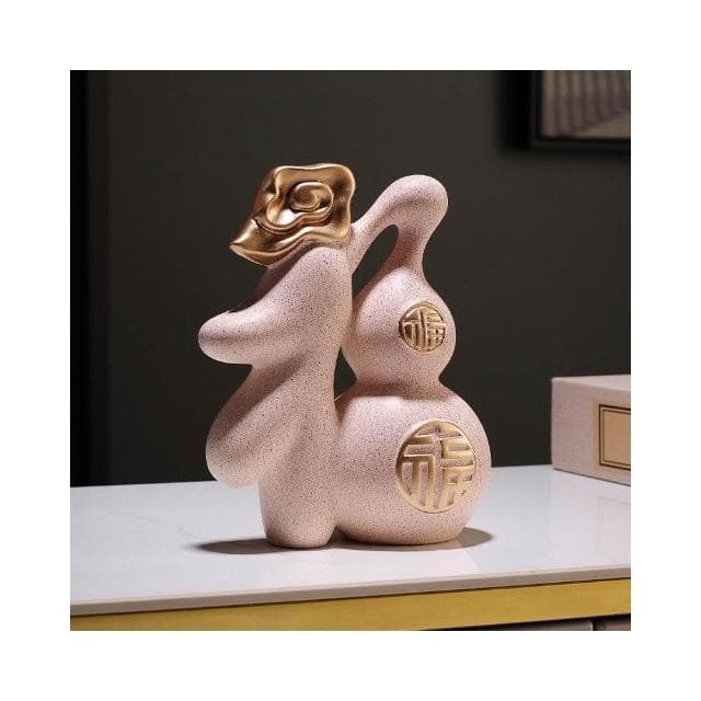 葫蘆擺件 陶瓷工藝品 客廳玄關創家居裝飾 喬遷禮物 裝飾品擺件 風水擺件 玄關擺飾