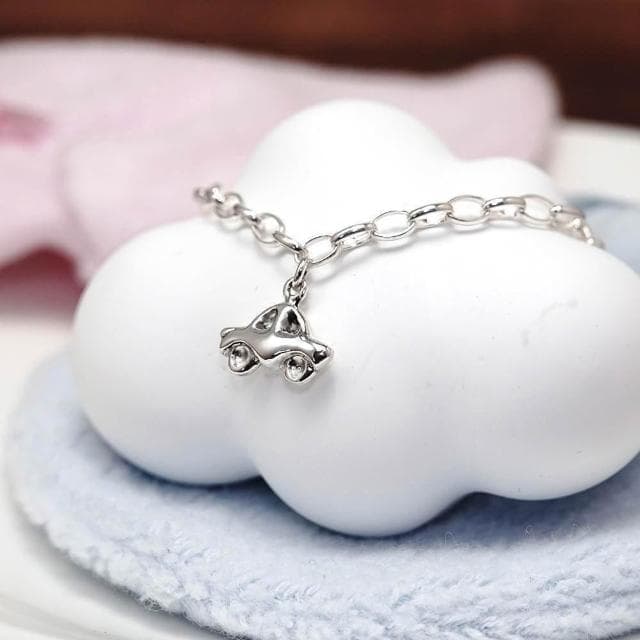 【ART64】純銀寶寶手鍊 彌月禮盒 4款造型任選 新生兒禮物/兒童生日禮推薦(附提袋與擦銀布)