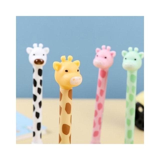 長頸鹿筆 河馬筆 可立式筆 可愛 中性筆 造型筆 搞笑趣味 韓風可愛創意 仿真筆 婚禮小物 交換禮物
