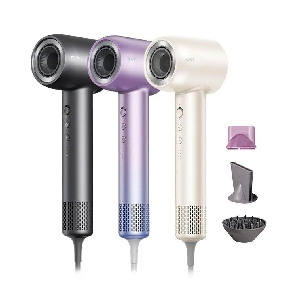 【SOLAC】SD-850 魚子精華智能專業吹風機智能溫控/沙龍級/350g輕量