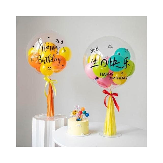 氣球快易送  INS風格 波波球套組 畢業禮物 生日氣球 波波球 情人節 莫蘭迪色系 告白求婚