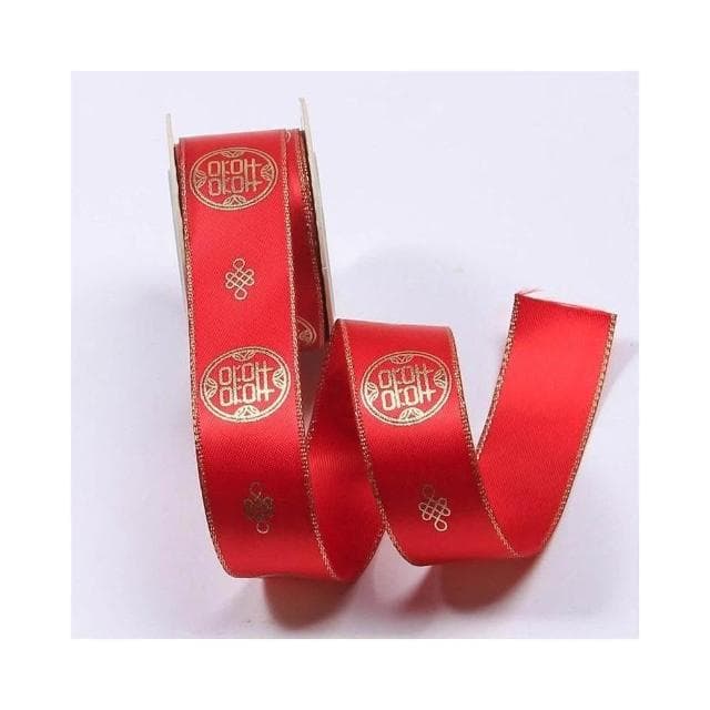 【璟采職人】紅色緞帶 囍字緞帶 婚禮緞帶 婚慶緞帶 春節緞帶 喜慶緞帶 捧花緞帶 喜字緞帶 婚禮小物 新年緞帶 春節