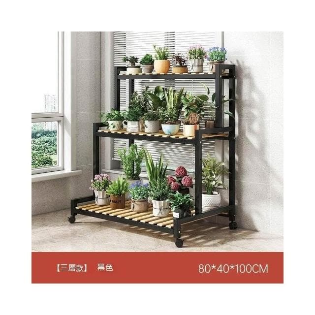 免運 花架 可移動花架 陽台花架 花盆架 楠竹多層花架 盆栽架 多肉植物架 木製花架 展示架陽臺楠竹花架 室內多層置物架